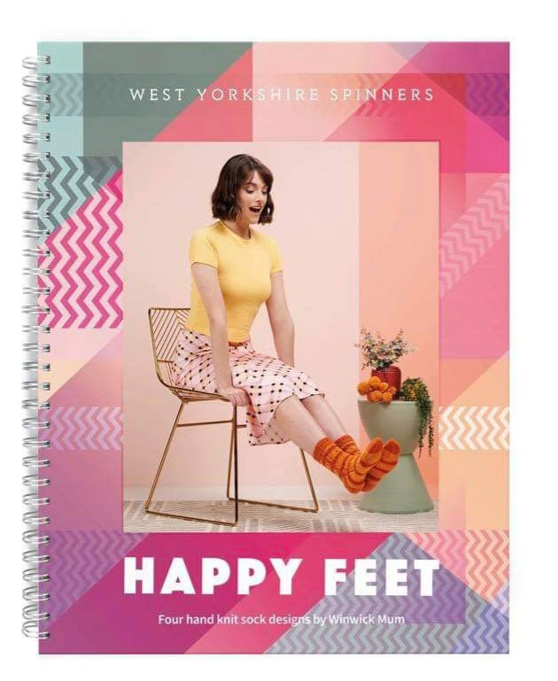 WYS Happy Feet Sock Knitting Book