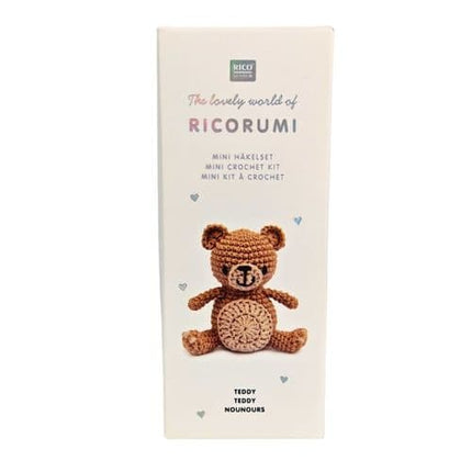 Rico Ricorumi Mini Crochet Kit Teddy