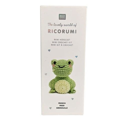 Rico Ricorumi Mini Crochet Kit Frog