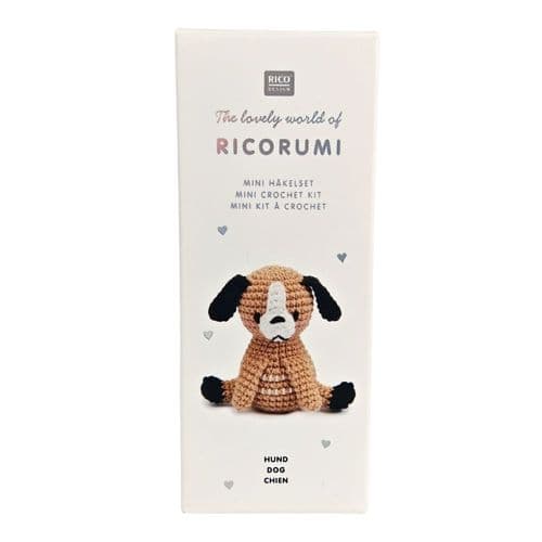 Rico Ricorumi Mini Crochet Kit Dog