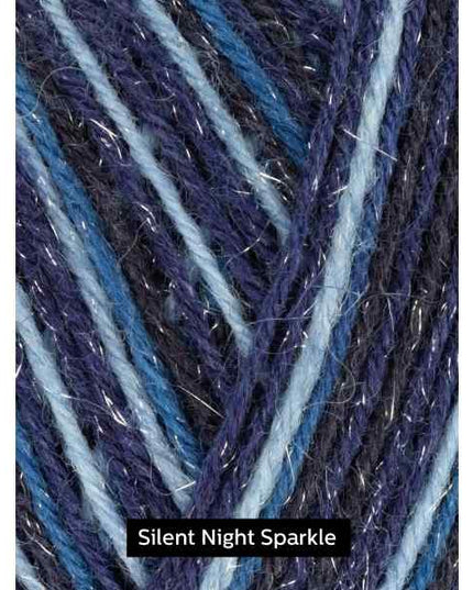 WYS Signature 4ply Sparkle Silent Night 906
