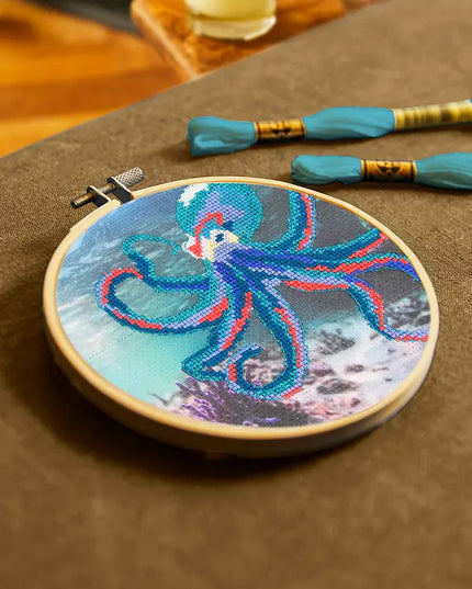 DMC Cross Stitch Octopus BK2019