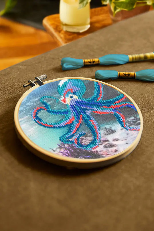 DMC Cross Stitch Octopus BK2019
