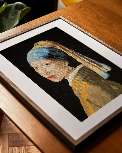 DMC Cross Stitch Girl With A Pearl Earring BK2008