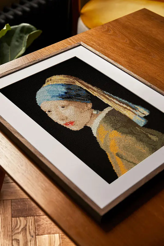 DMC Cross Stitch Girl With A Pearl Earring BK2008