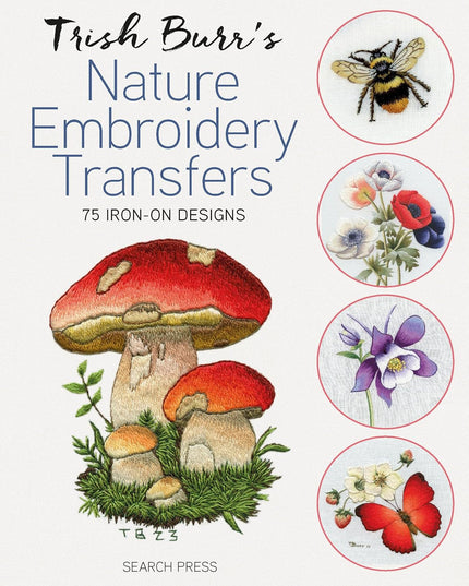 Book Trish Burr's Nature Embroidery Transfers