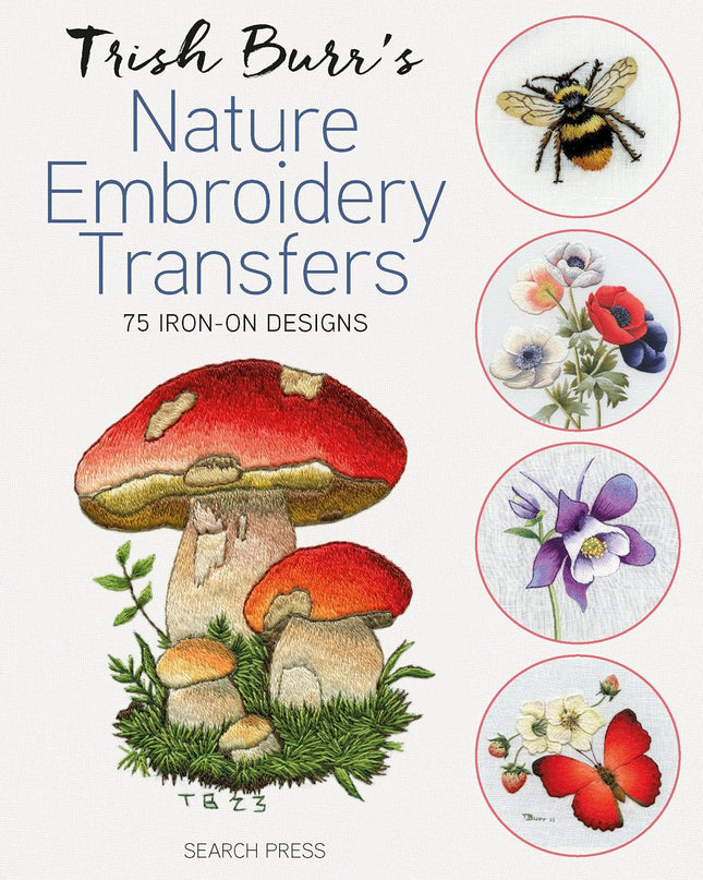 Book Trish Burr's Nature Embroidery Transfers