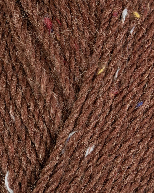 WYS ColourLab Aran Tweed Chocolate Brown 1215