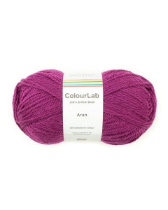 WYS ColourLab Aran Mulberry Pink 1176