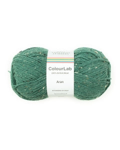WYS ColourLab Aran Tweed Racing Green 1182