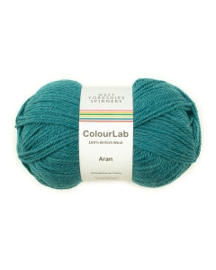 WYS ColourLab Aran True Teal 1175