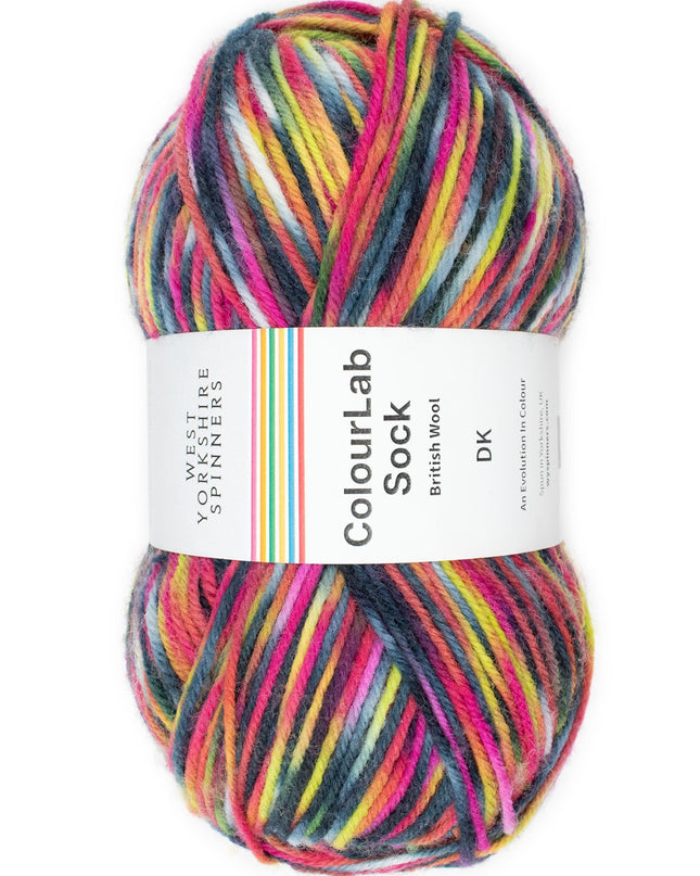 WYS ColourLab Sock Dk Punk 1203