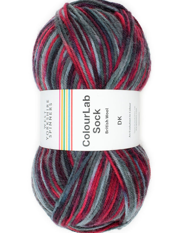 WYS ColourLab Sock Dk Rock 1201