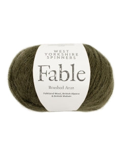 WYS Fable Aran  Moss 1230