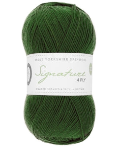 WYS Signature 4Ply Evergreen 1235