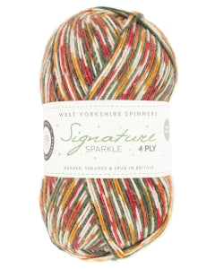 WYS Signature 4ply Sparkle Yuletide 2162
